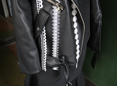 lace rider jacket