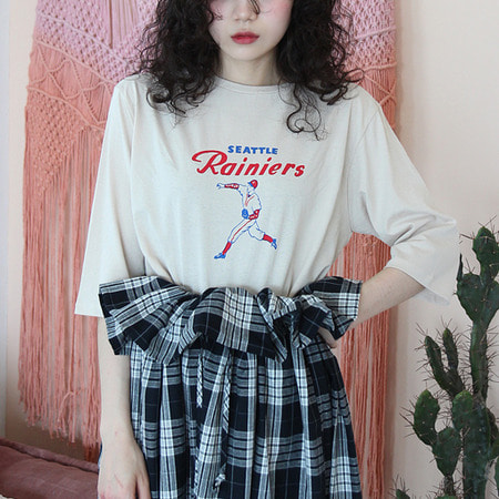 baseball t-shirts(beige only !!)