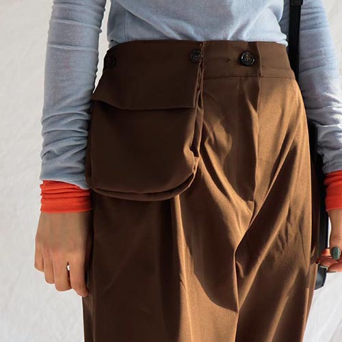 pocket slacks (2 colors)