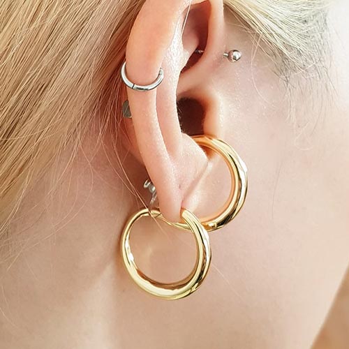 Double 8 earrings (2 colors)