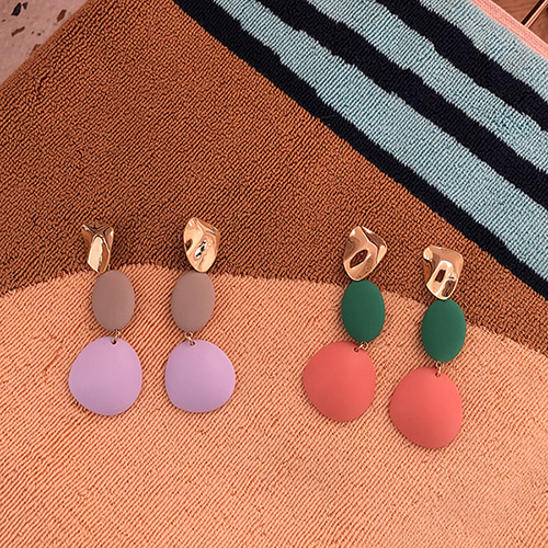 colorful bold earring (2 colors)