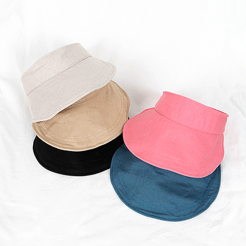 linen sun visor (5 colors!)