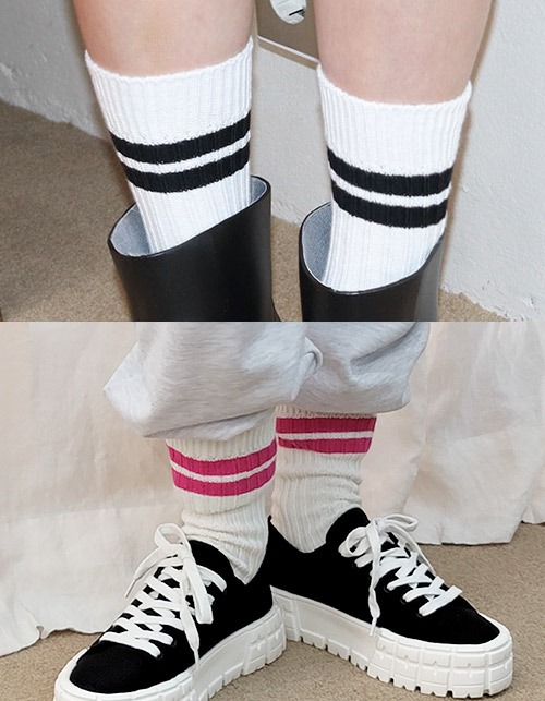 color line socks (4 colors)