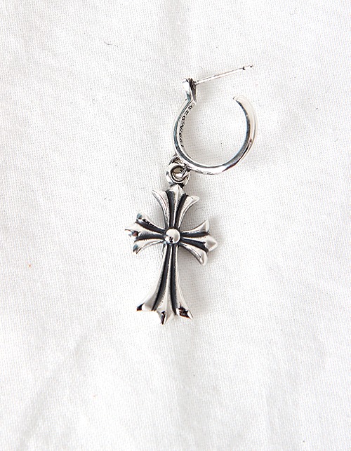 [silver 925]Cross Ring Earrings