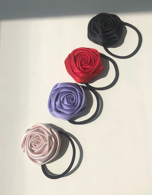 rose hair band(4colors)