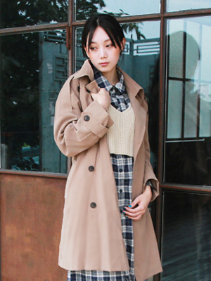 classic trench coat (3 color)