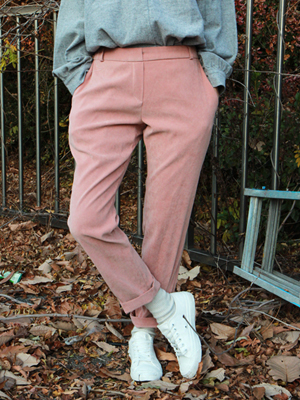 velour comfy pants (2 color)