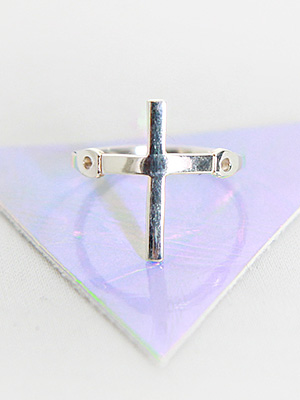 Silver cross ring (silver 925)