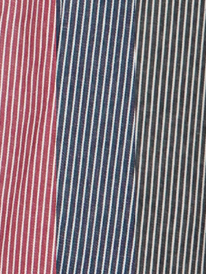 wide stripe banding pants (3 colors)