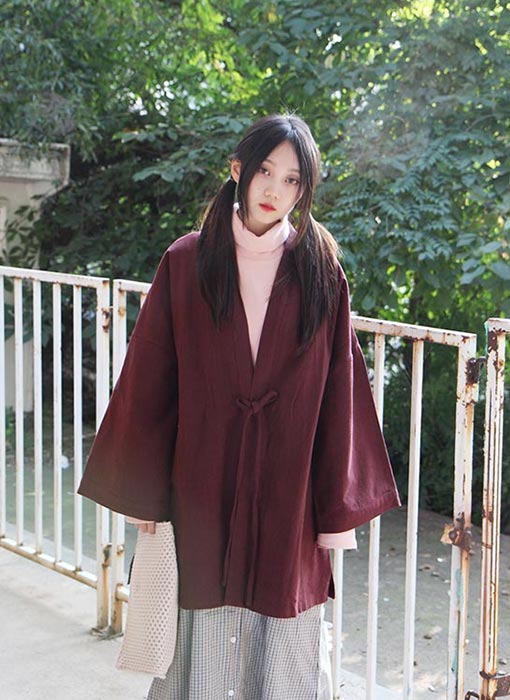 basic yukata jacket(2 colors) 