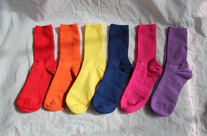 vivid socks (6 colors!!) 