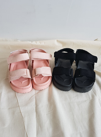soft velcro sandal (2 colors)