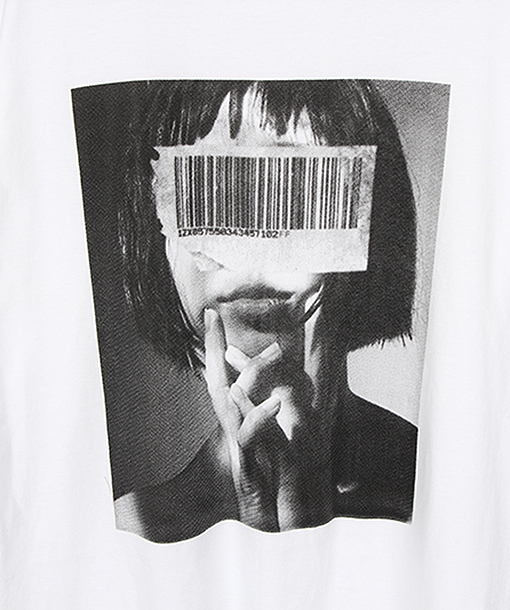 barcode boxy T-shirts (2 colors)