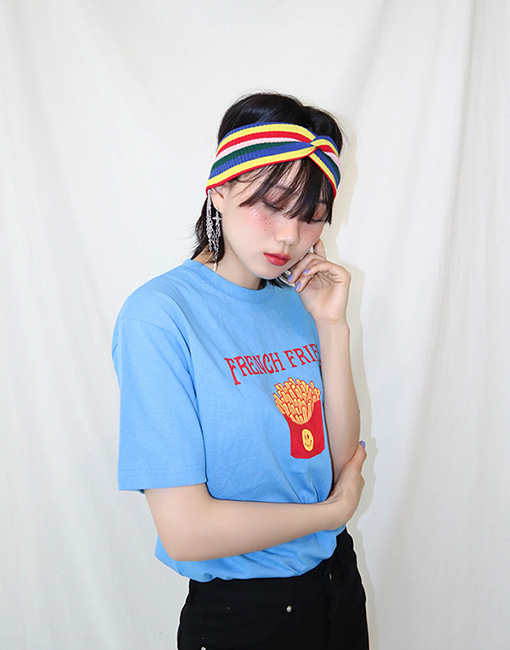 french fries T-shirts (3 colors)