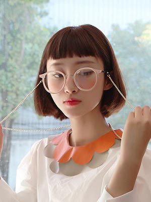 double frame rounded glasses (2 colors)