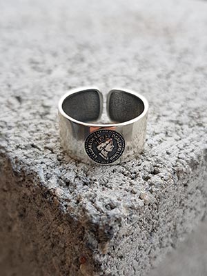 Queen bold ring(silver 925)