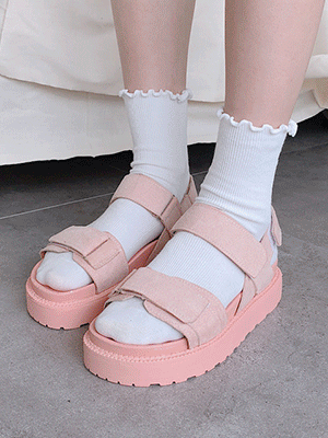 soft velcro sandal (2 colors)