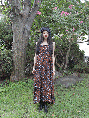 leopard maxi dress (2 colors)