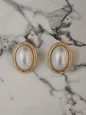 antique pearl earring