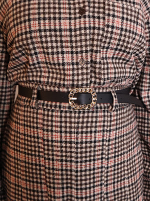 ellipse chain belt (5 colors)