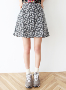 paisley skirt (2color) 