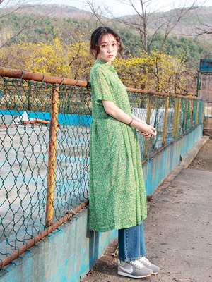 china flower dress (2 colors)