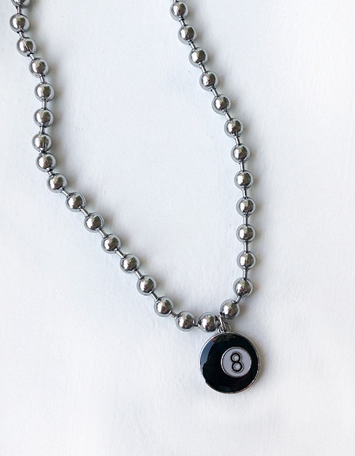 8Ball chain necklace