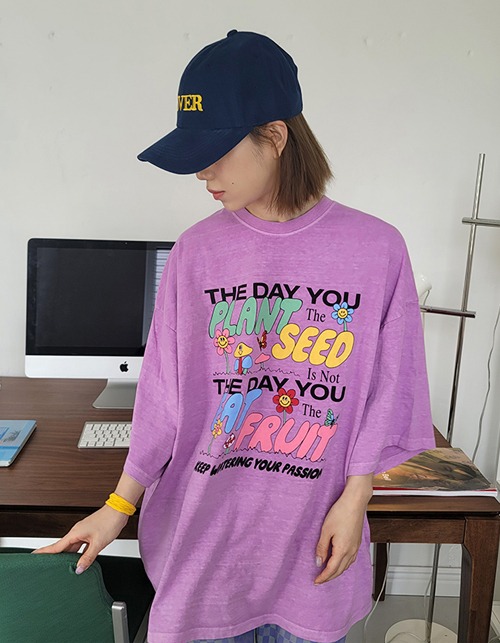플랜트 피그먼트 t-shirts (2 colors)