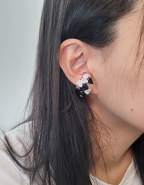 clear earcuff ring(2 colors)