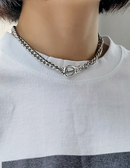 simple chain choker necklace