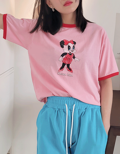 팬더 티셔츠(3 colors)