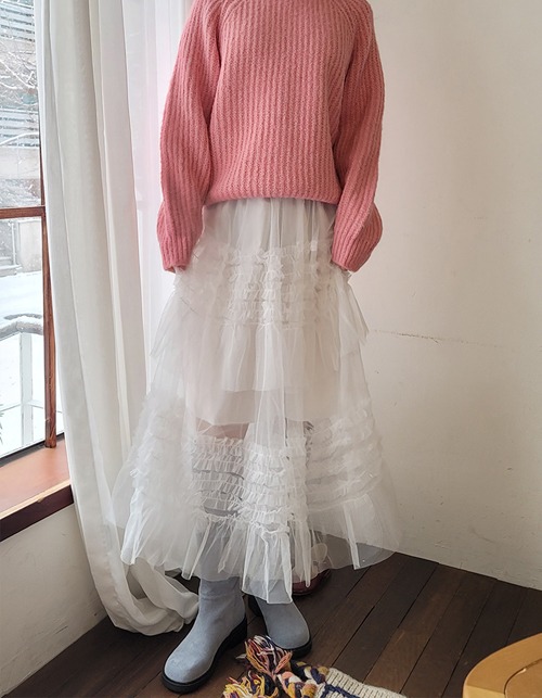 swan lace skirts (2 colors)