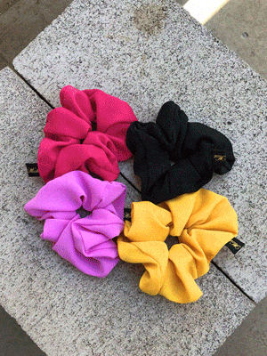 vivid scrunchie (5 colors)