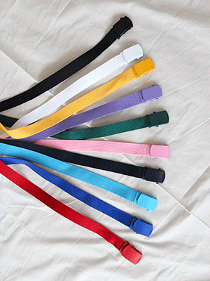 buckle long belt (10 colors!!)
