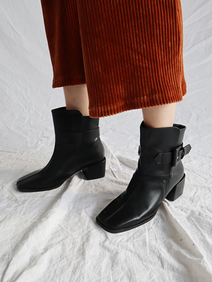 side belt square boots (3 types)