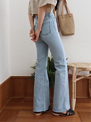 LONG flare jeans(3 colors)