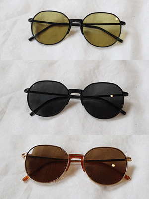 vintage tint sunglasses (4 colors)