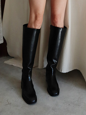 minimal riding boots (2 colors)